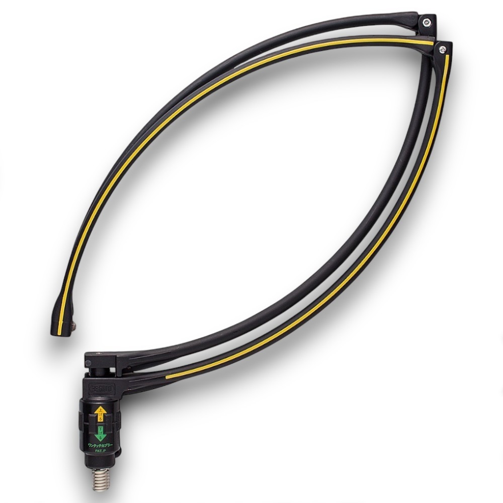 中壢紅海釣具【DAIICHISEIKO】第一精工 卡夢網框 45CM / 50CM，網框專用轉接頭-細節圖5