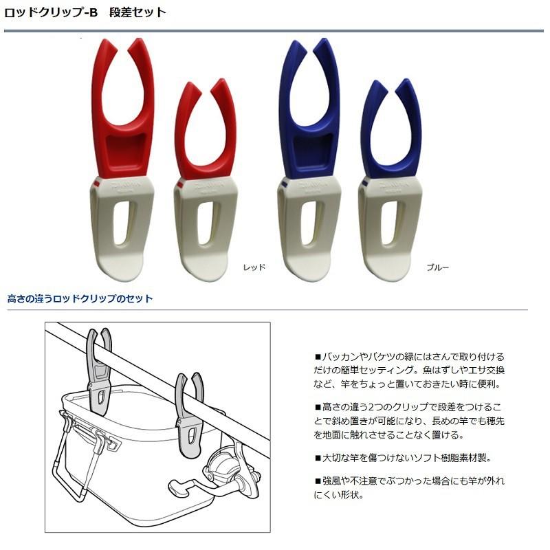 (鴻海釣具企業社)《DAIWA》-B段差置竿架 藍色/藍色-細節圖2