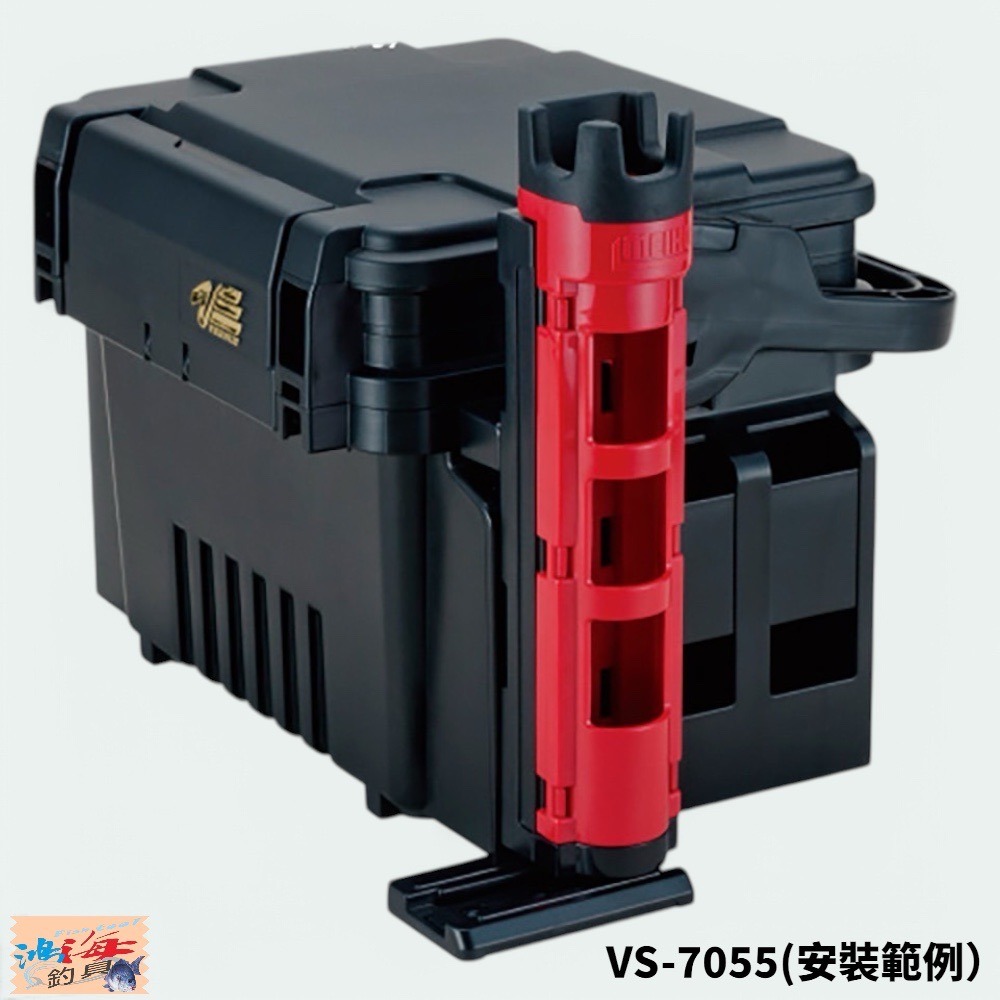 中壢鴻海釣具【MEIHO】明邦 BM-230 RODSTAND 架竿器 單個 明邦工具箱置竿架 日本製-細節圖6