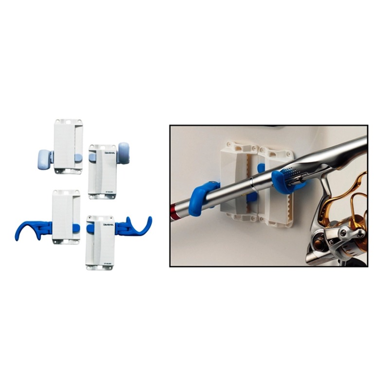 中壢紅海釣具【DAIWA】釣竿掛架 CPHOLDER 淺灰/藍色 冰箱置竿架-細節圖5