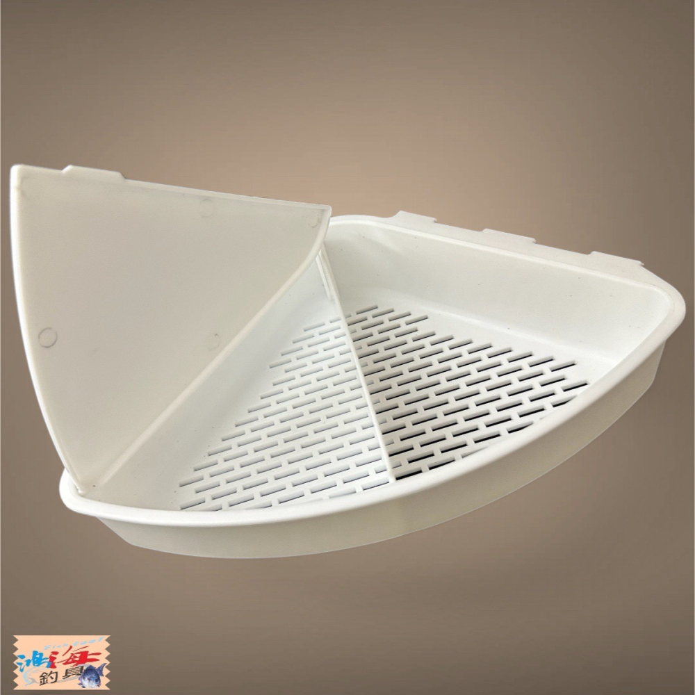 中壢鴻海釣具  三角  蟲餌盒 收納盒 置物盒 活餌盒 誘餌桶專用 誘餌盒 磯釣 紅蟲 海蟲-細節圖8