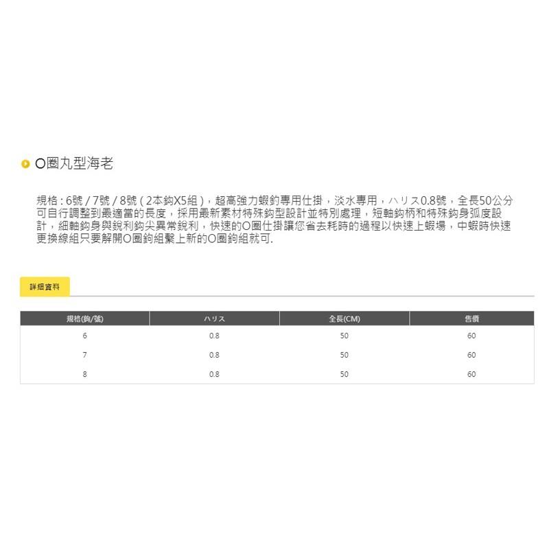 鴻海釣具企業社《pokee》O圈丸型海老仕掛 綁好蝦鉤 蝦鉤-細節圖3