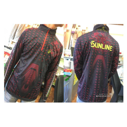 SUNLINE SUW-5564CW 排汗衣 長袖釣魚衫 #3L