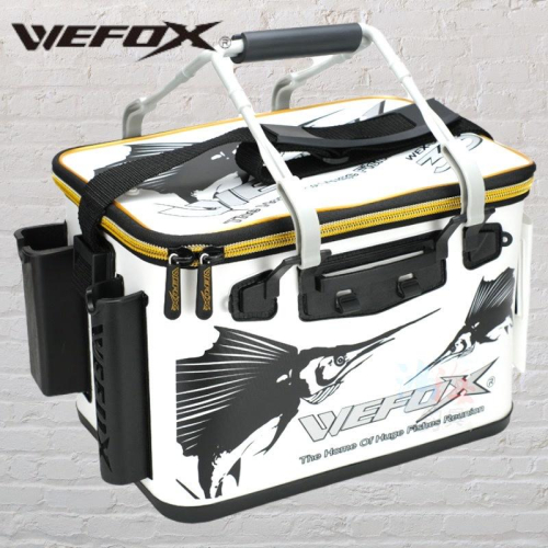 鴻海釣具企業社《WEFOX》 WEX-5005 硬式餌袋 誘餌桶 A撒桶 置物袋 誘餌袋
