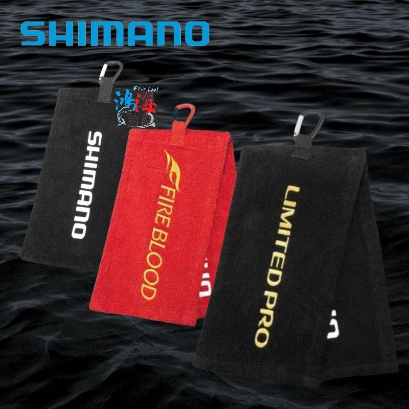 鴻海釣具企業社《SHIMANO》 AC-060P 純棉擦手巾 釣魚毛巾 釣魚擦手巾 抓魚巾 釣魚裝備-細節圖3