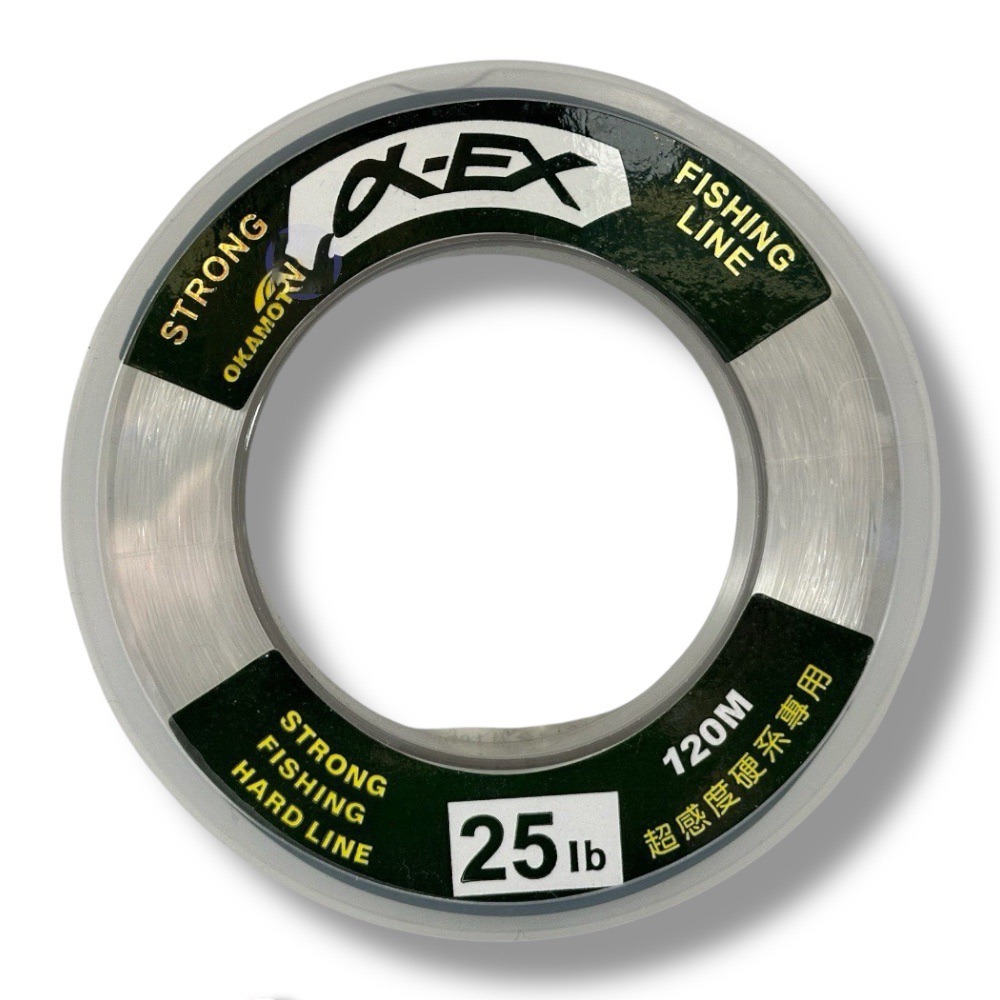 紅海釣具企業社  X-EX磅線 120m 魚線 子線 尼龍線 漁業用線-規格圖10