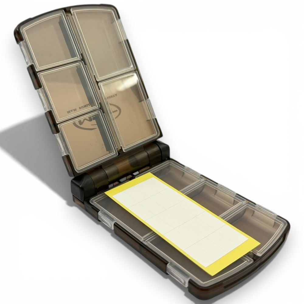 中壢紅海釣具 【TSuriMusha】釣武者 MST松次郎 BOX 咬鉛盒 魚鉤盒 零件盒 磯釣必備 置物盒-細節圖5