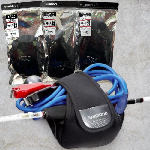 鴻海釣具企業社 《SHIMANO》PC-032L 電動捲線器 保護套(黑)