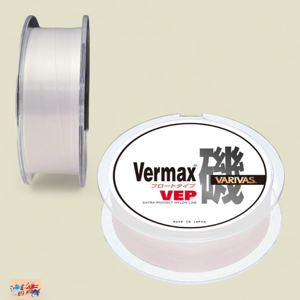 鴻海釣具企業社《VARIVAS》VERMAX白磯 浮水線 磯釣母線150m 道系 尼龍線-細節圖2