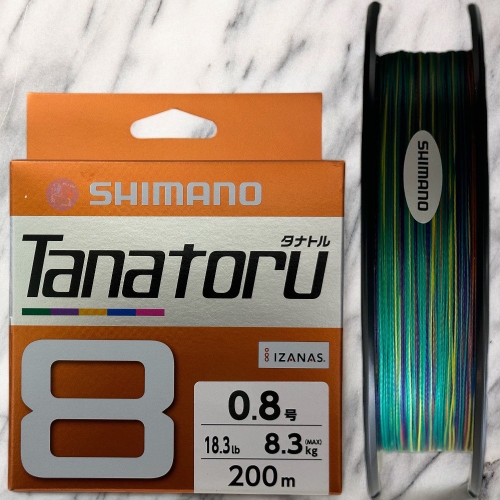 鴻海釣具企業社《SHIMANO》PL-F68R TANATORU 橘包裝  8股編織 PE線 -200M 布線 編織線-細節圖6