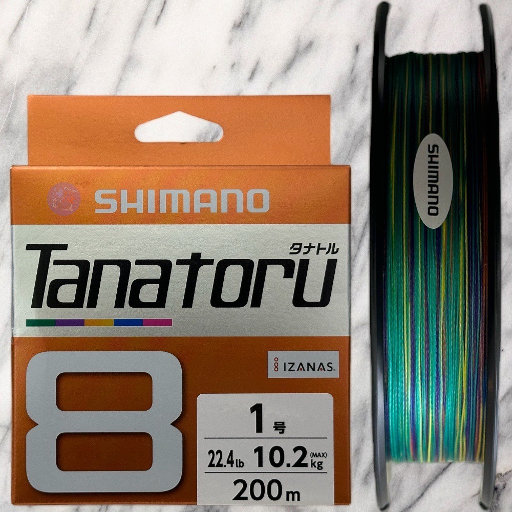 鴻海釣具企業社《SHIMANO》PL-F68R TANATORU 橘包裝  8股編織 PE線 -200M 布線 編織線-細節圖7