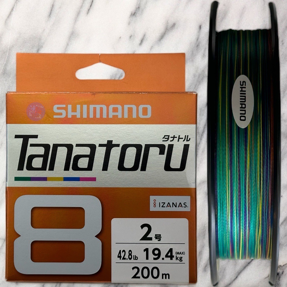 鴻海釣具企業社《SHIMANO》PL-F68R TANATORU 橘包裝  8股編織 PE線 -200M 布線 編織線-細節圖9