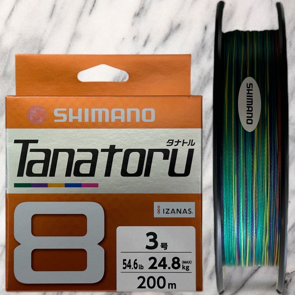 鴻海釣具企業社《SHIMANO》PL-F68R TANATORU 橘包裝  8股編織 PE線 -200M 布線 編織線-細節圖10