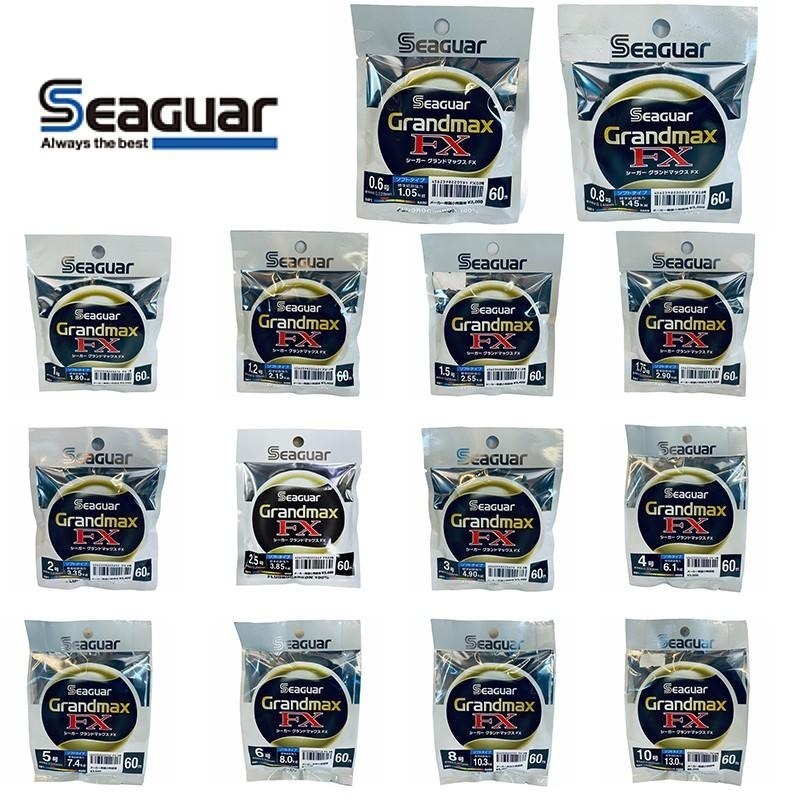 (中壢鴻海釣具)《Seaguar》日本島內 GRANDMAX FX-60M(黑)卡夢線 碳纖線 頂級子線0.6號~10號-細節圖3