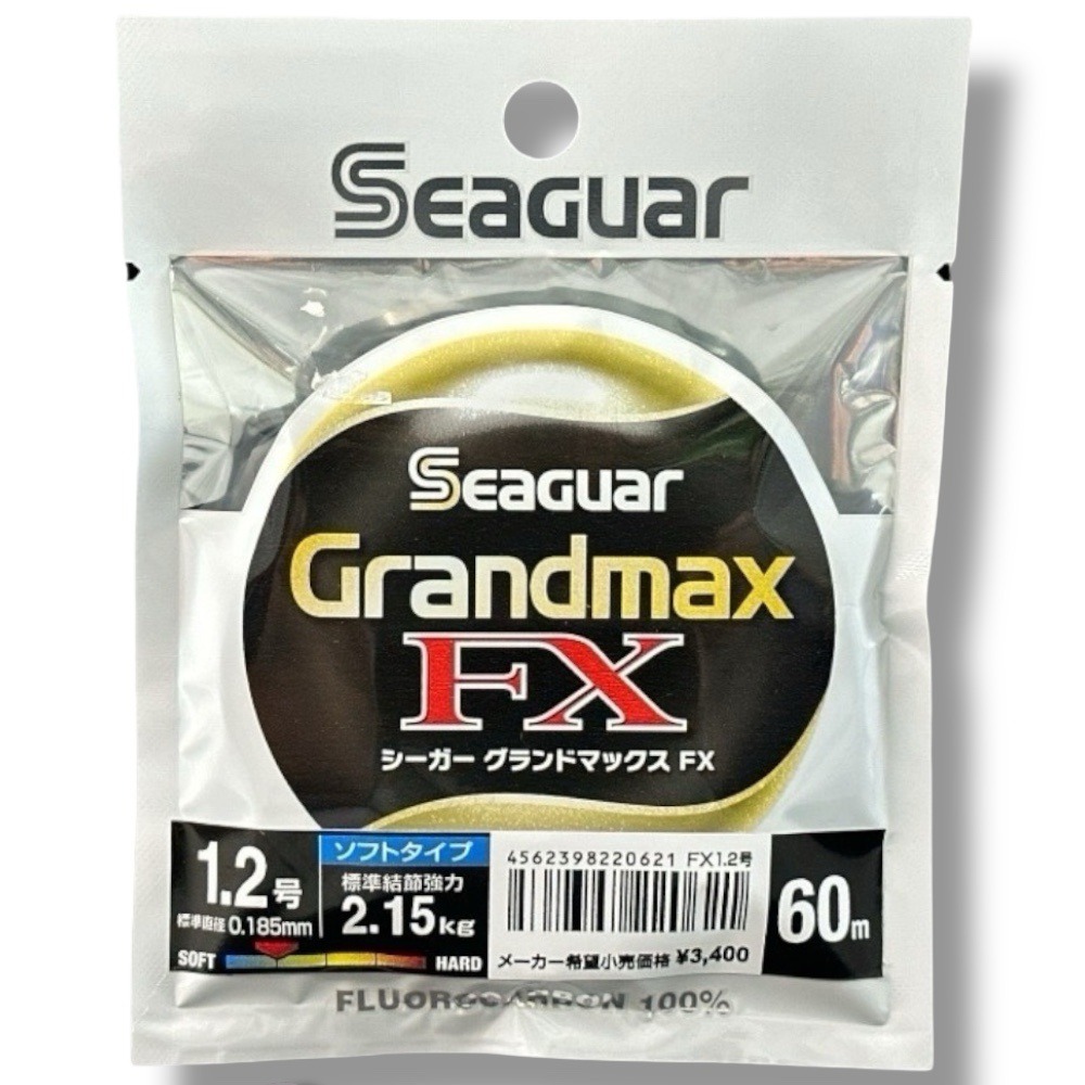 中壢鴻海釣具【Seaguar】日本島內 GRANDMAX FX-60M(黑)卡夢線 碳纖線 頂級子線0.6號~10號-規格圖11