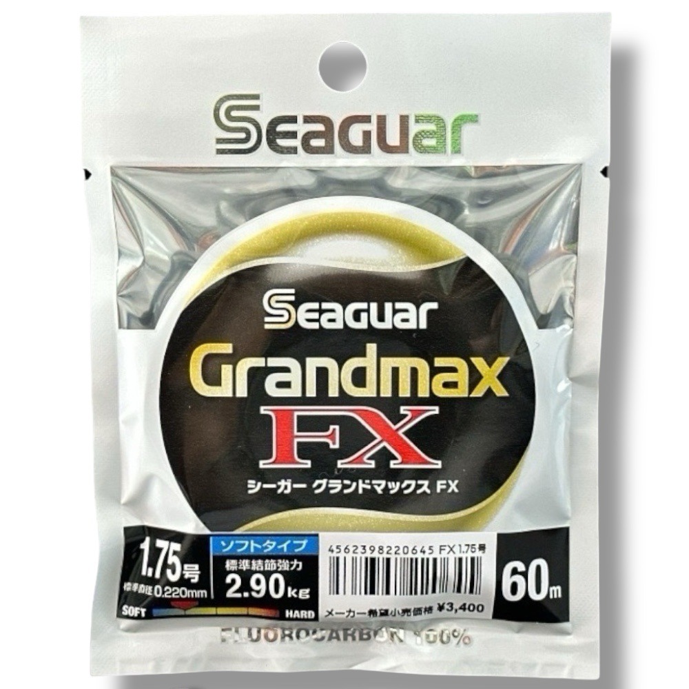 中壢鴻海釣具【Seaguar】日本島內 GRANDMAX FX-60M(黑)卡夢線 碳纖線 頂級子線0.6號~10號-規格圖11