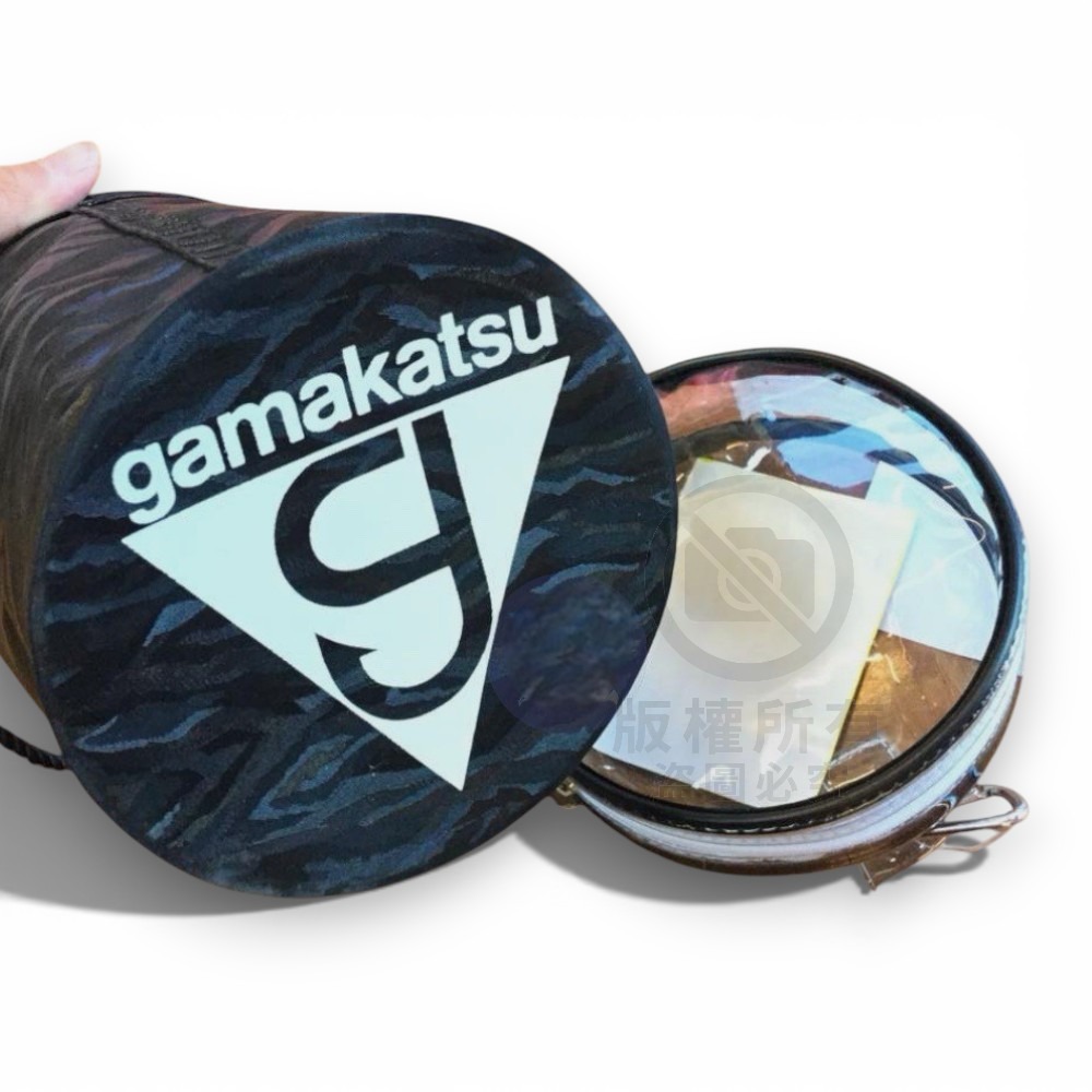 中壢紅海釣具【gamakatsu】GM-2461 黑色取水袋 便攜式汲水桶-細節圖6