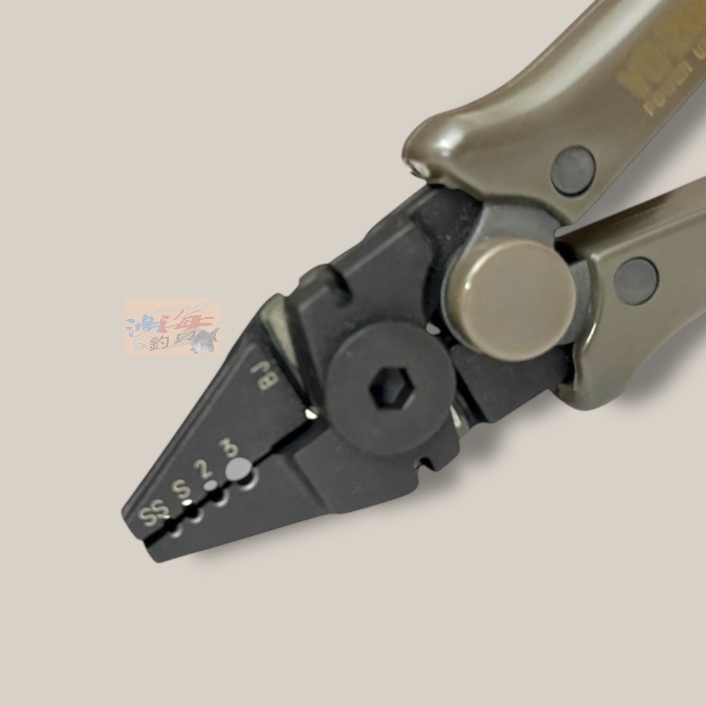 紅海釣具企業社【YO-ZURI】H654 鋁管夾 四孔 高強力鋁管鉗  船釣好用多功能 鋁管鉗-細節圖6