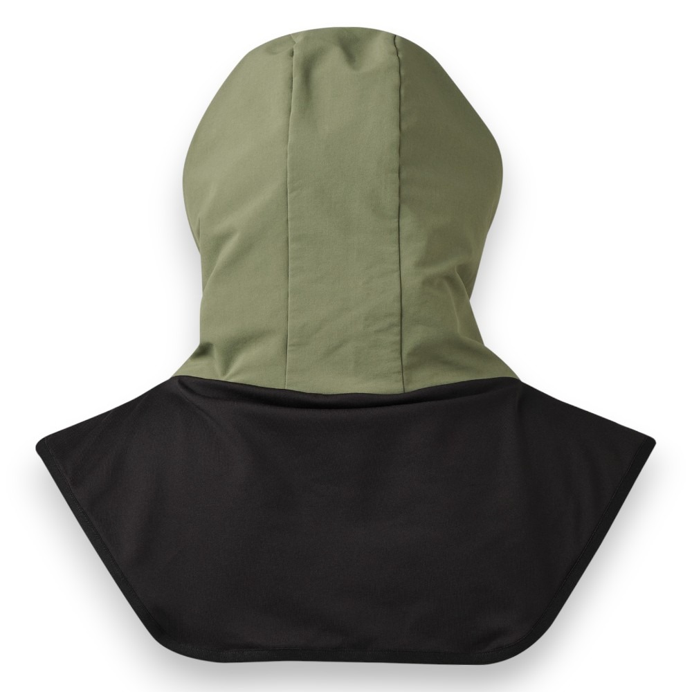 中壢紅海釣具【DAIWA】DA-9425W 黑色防潑水防風抓絨布連帽保暖頸套 FREE-細節圖3