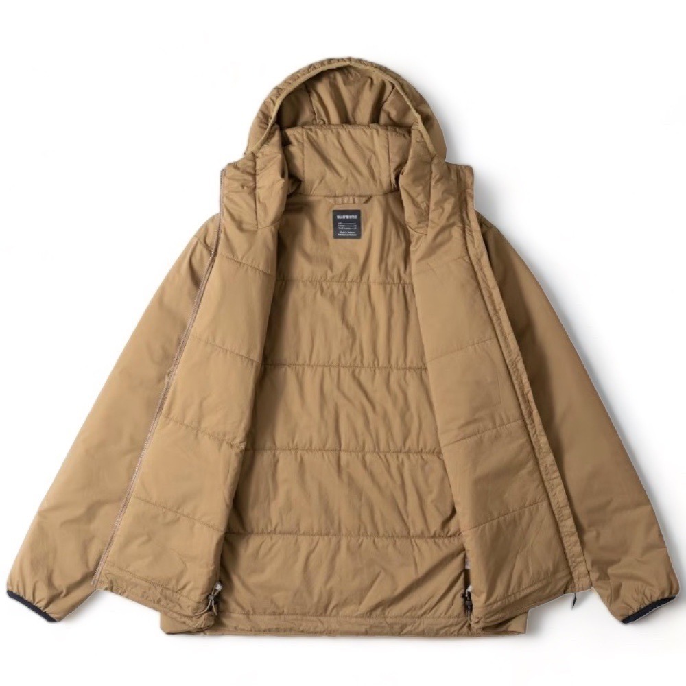 中壢鴻海釣具【SHIMANO】WJ-056W 藍色連帽保暖防風外套 (23年秋冬款)-細節圖3