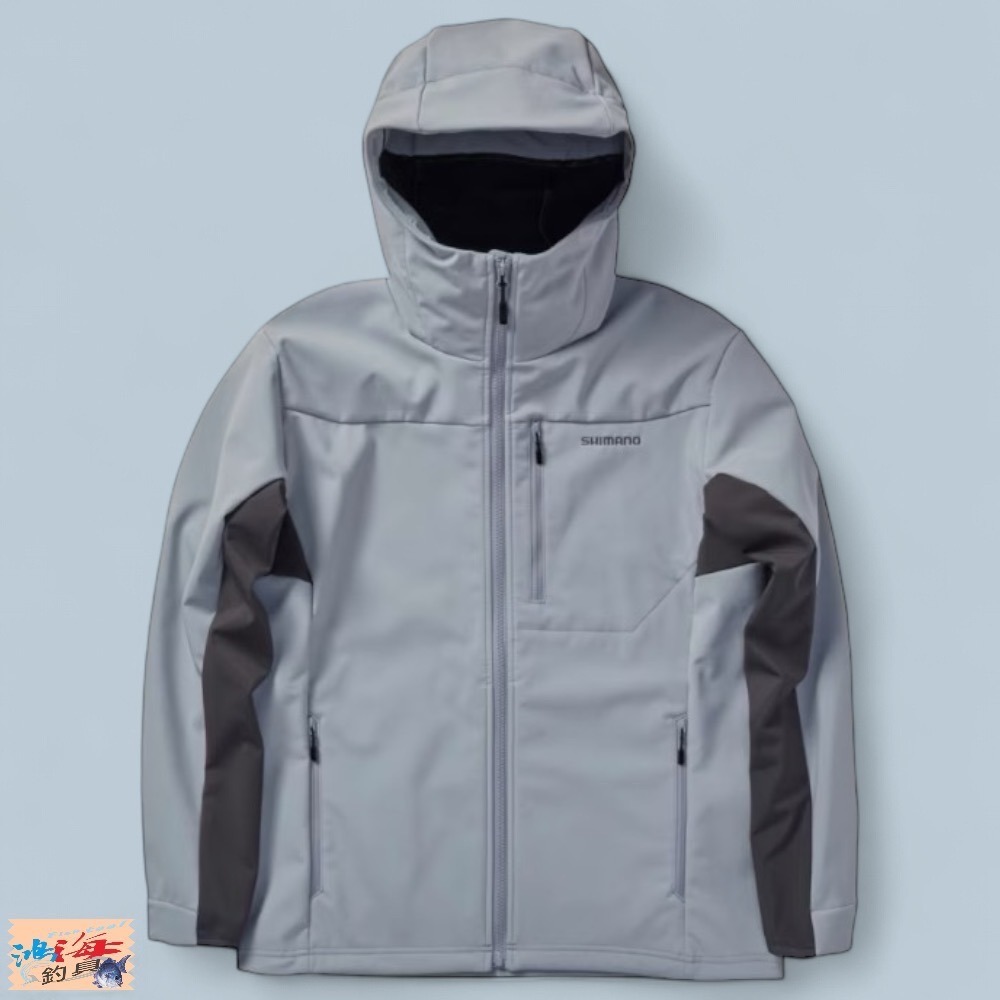 紅海釣具企業社【SHIMANO】WJ-031W 連帽防風外套 保暖防風外套 (24秋磯款)-規格圖11