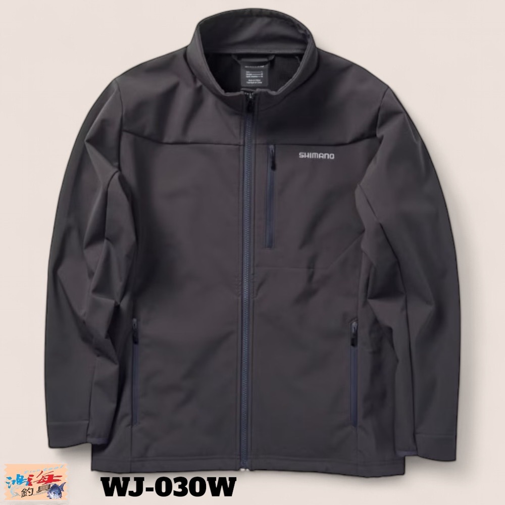 中壢鴻海釣具【SHIMANO】WJ-030W 防風外套 保暖外套 (24秋磯款) 防水、防風、透濕-細節圖2