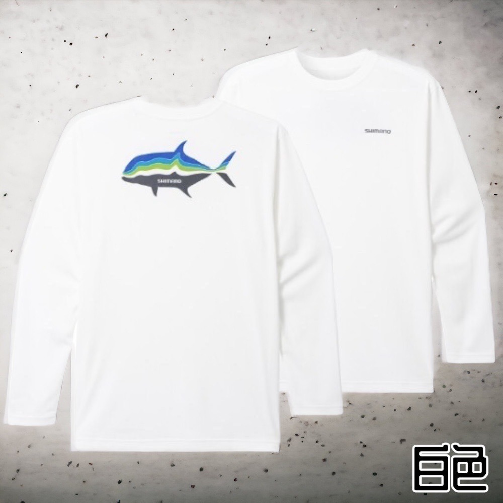 鴻海釣具企業社【SHIMANO】SH-010V 吸水速乾休閒長袖上衣 23年秋磯款 零碼出清-特價中-細節圖9