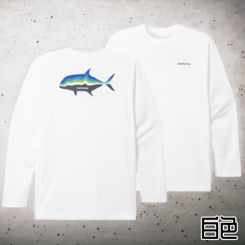 鴻海釣具企業社【SHIMANO】SH-010V 吸水速乾休閒長袖上衣 23年秋磯款 零碼出清-特價中-規格圖10