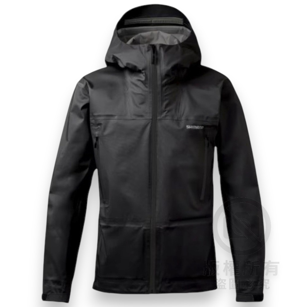 中壢紅海釣具【SHIMANO】RA-023W 黑色防潑水釣魚外套 23秋磯款-規格圖11