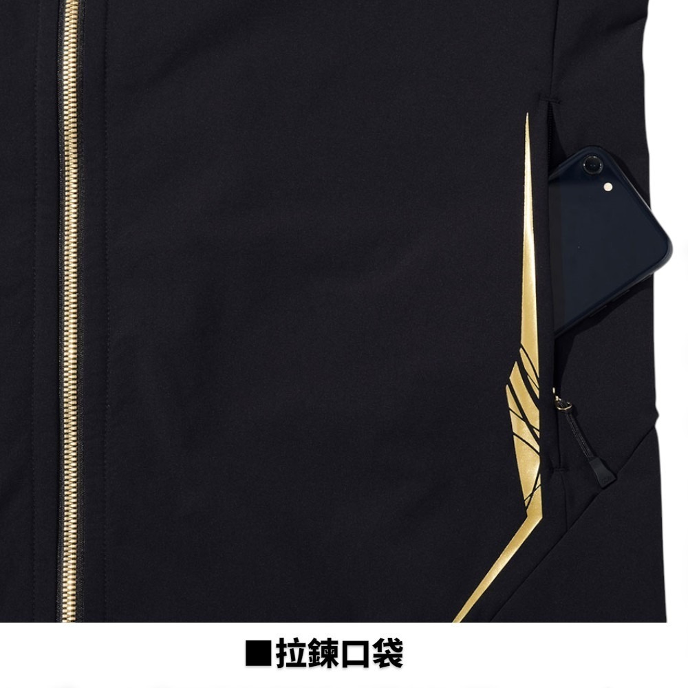 中壢紅海釣具【DAIWA】DJ-2125T TOURNAMENT 黑色防潑水保暖外套 (25年秋冬款)-細節圖5