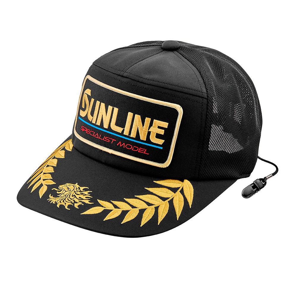 中壢紅海釣具【SUNLINE】 CP-2511 刺繡經典款釣魚帽 半網帽(26年春夏款) 釣魚帽 半網帽 遮陽帽 防風帽-規格圖9