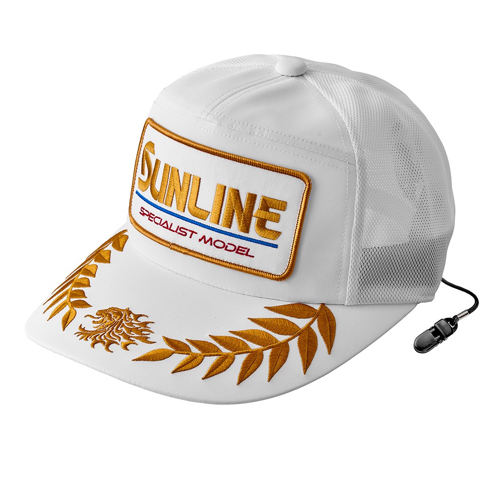 中壢紅海釣具【SUNLINE】 CP-2511 刺繡經典款釣魚帽 半網帽(26年春夏款) 釣魚帽 半網帽 遮陽帽 防風帽-規格圖9