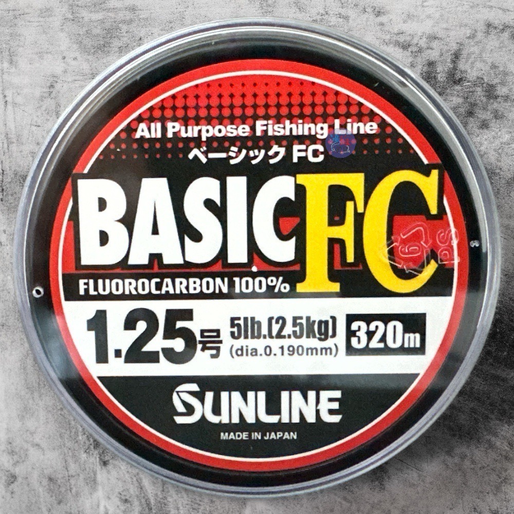 紅海釣具企業社【SUNLINE】下野正希 BASIC FC 卡夢線 碳纖線 320M-細節圖4