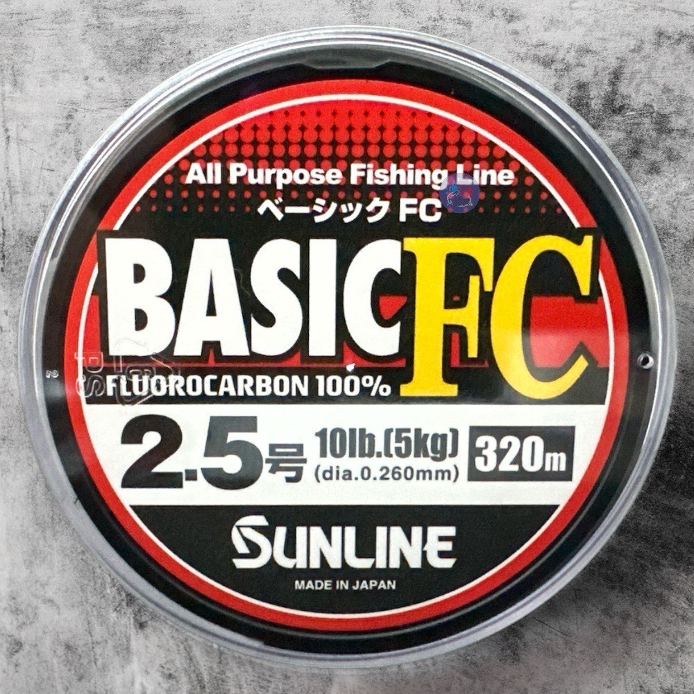 紅海釣具企業社【SUNLINE】下野正希 BASIC FC 卡夢線 碳纖線 320M-細節圖7