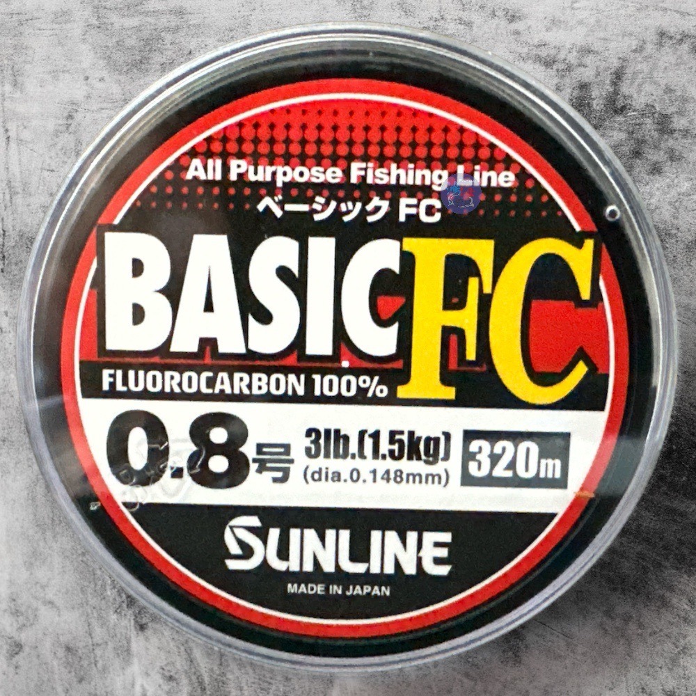 鴻海釣具企業社《SUNLINE》 下野正希 BASIC FC 卡夢線 碳纖線 320M-細節圖3