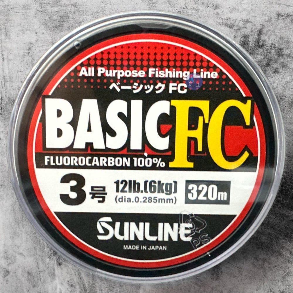 鴻海釣具企業社《SUNLINE》 下野正希 BASIC FC 卡夢線 碳纖線 320M-細節圖9