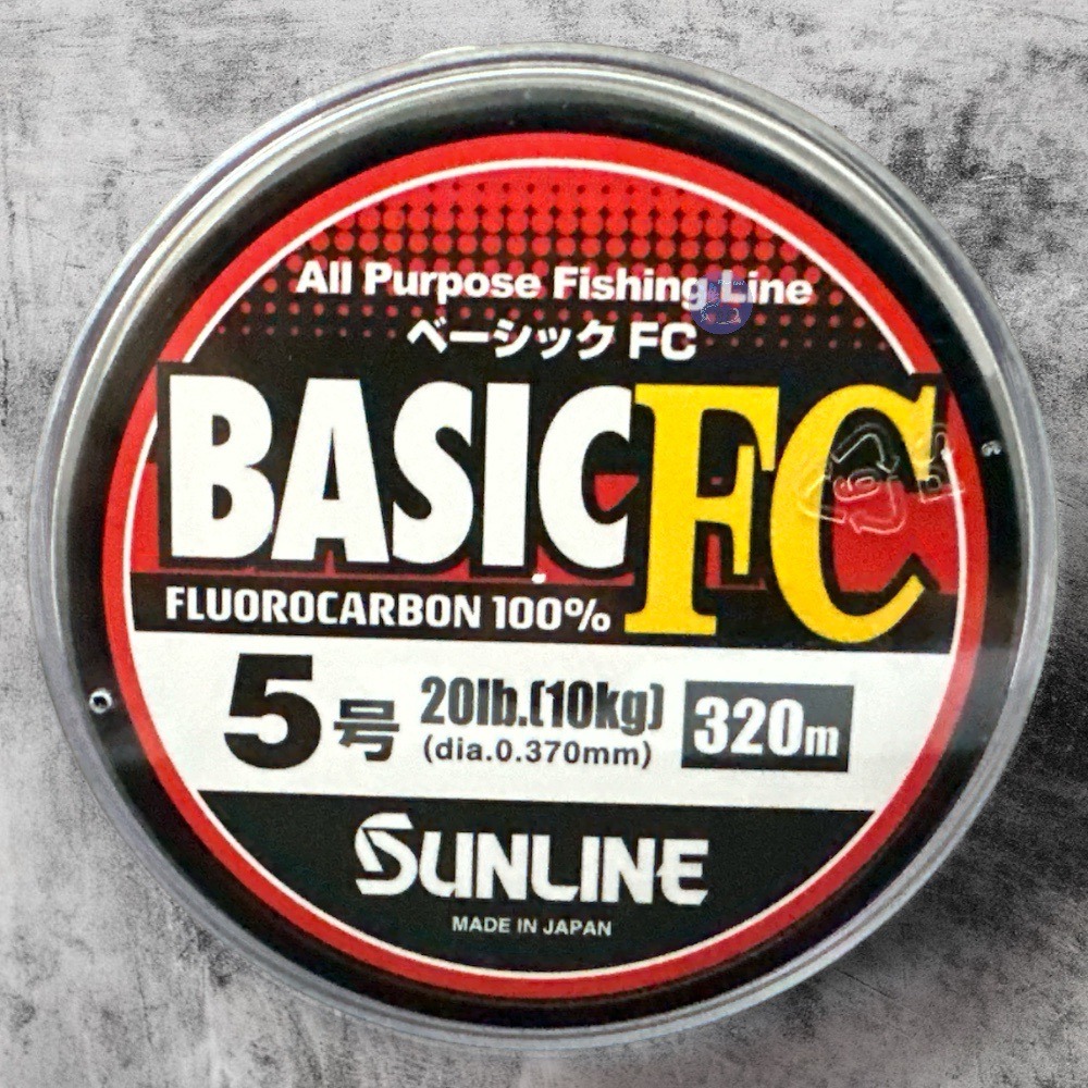 鴻海釣具企業社《SUNLINE》 下野正希 BASIC FC 卡夢線 碳纖線 320M-細節圖11