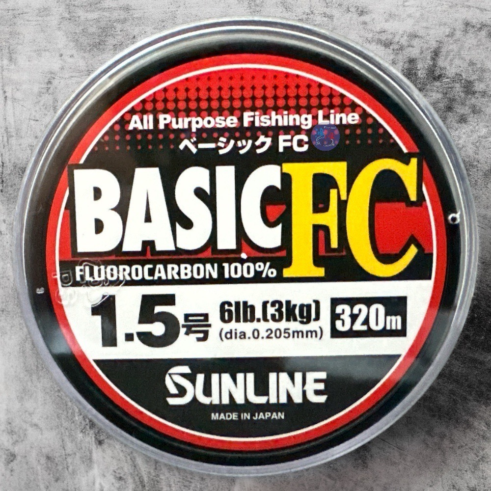 鴻海釣具企業社《SUNLINE》 下野正希 BASIC FC 卡夢線 碳纖線 320M-細節圖6