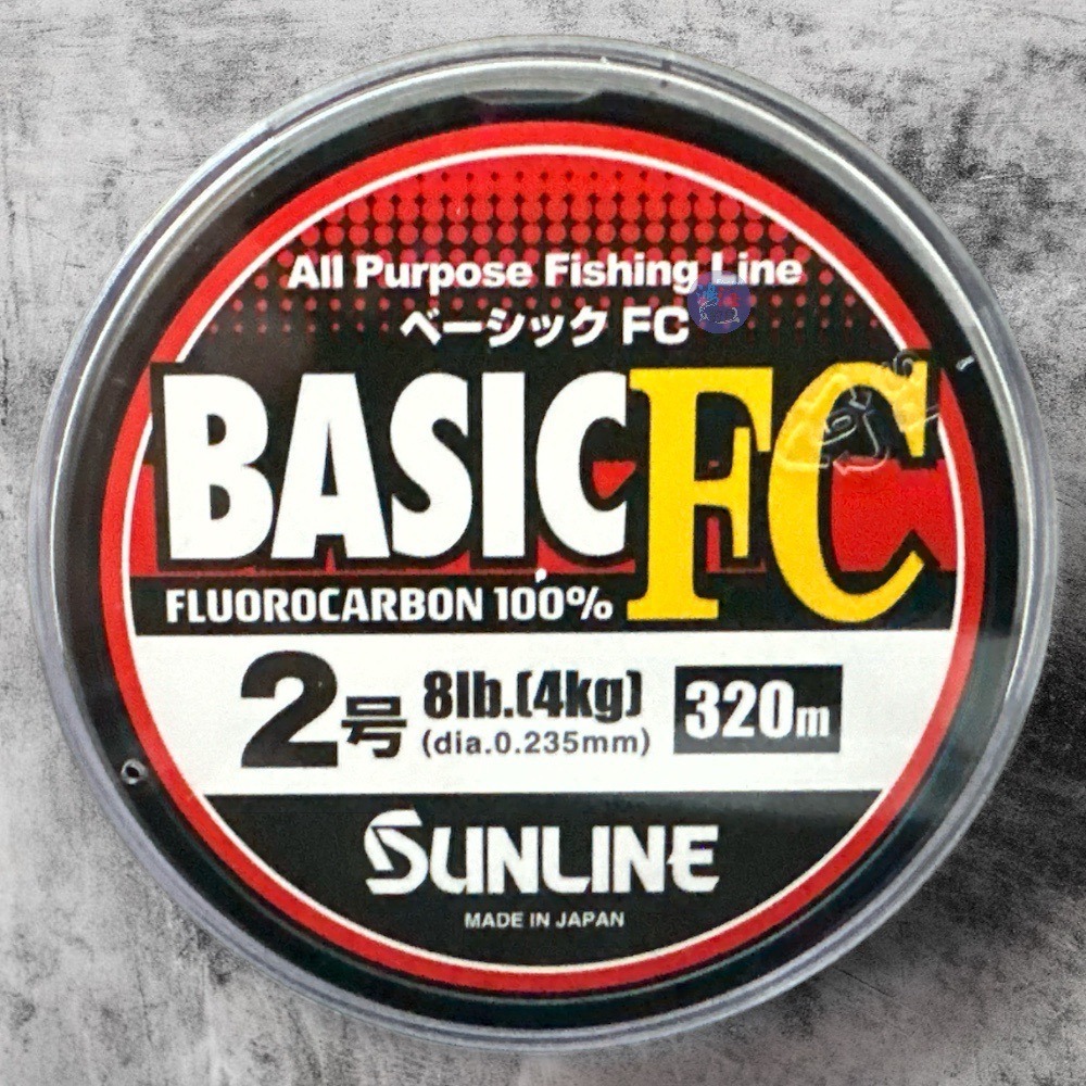 鴻海釣具企業社《SUNLINE》 下野正希 BASIC FC 卡夢線 碳纖線 320M-細節圖7