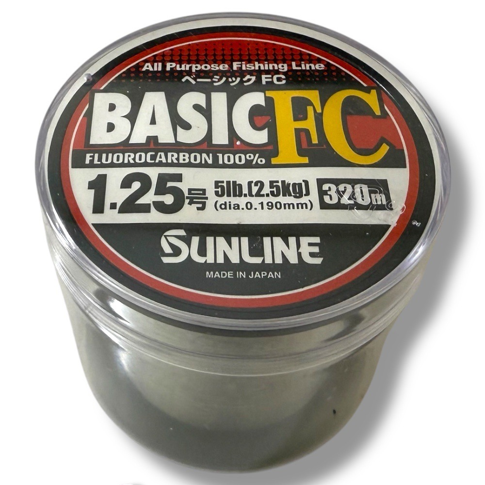 紅海釣具企業社【SUNLINE】下野正希 BASIC FC 卡夢線 碳纖線 320M-規格圖11
