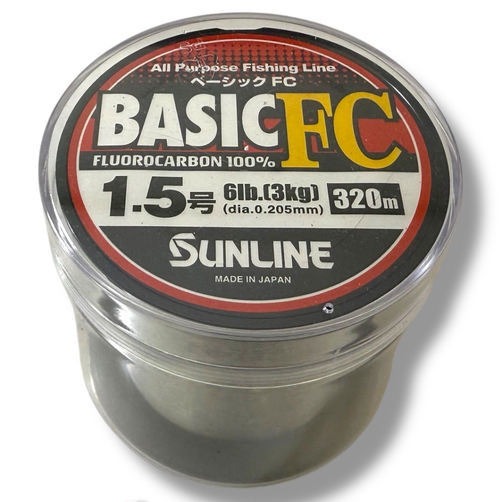 紅海釣具企業社【SUNLINE】下野正希 BASIC FC 卡夢線 碳纖線 320M-規格圖11