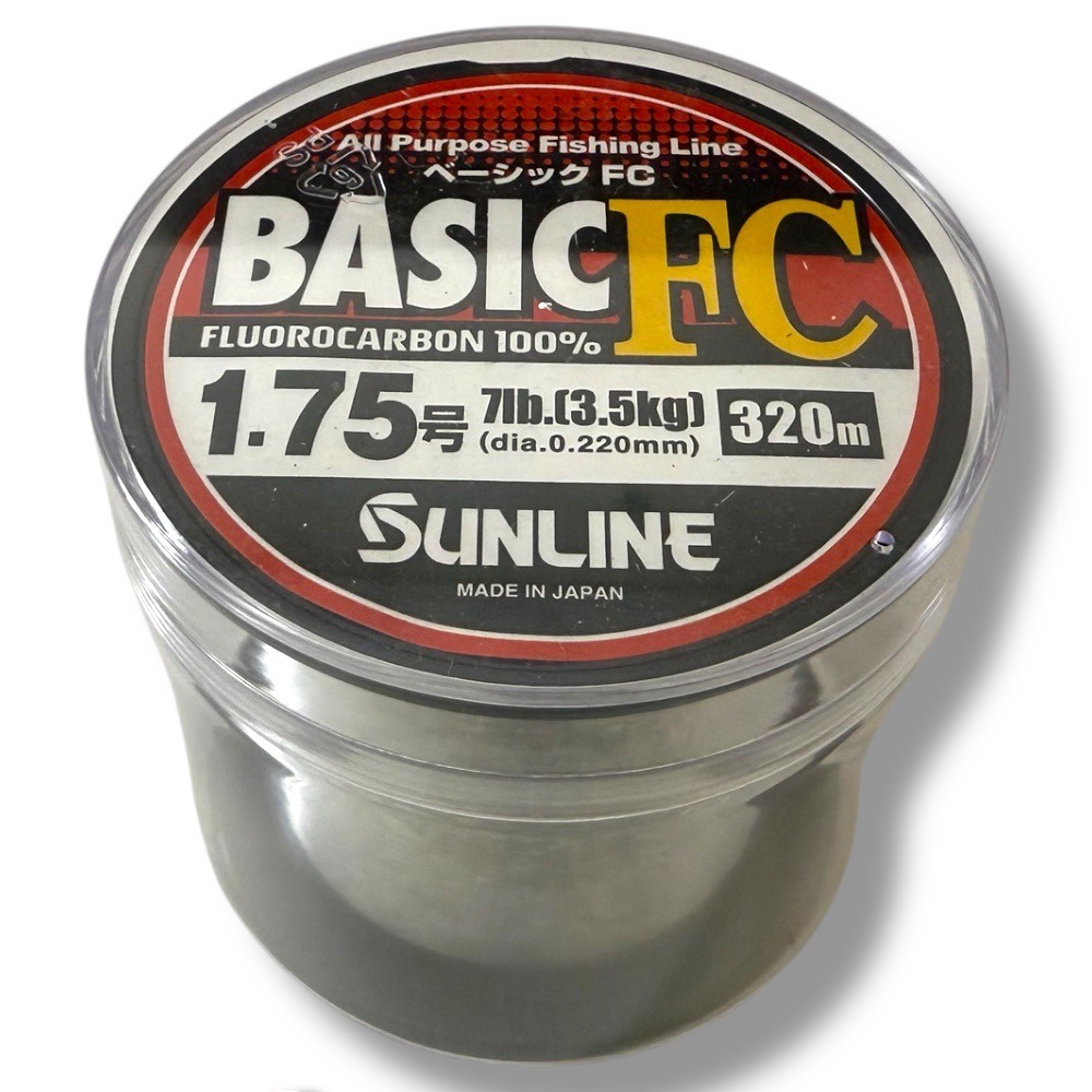 紅海釣具企業社【SUNLINE】下野正希 BASIC FC 卡夢線 碳纖線 320M-規格圖11