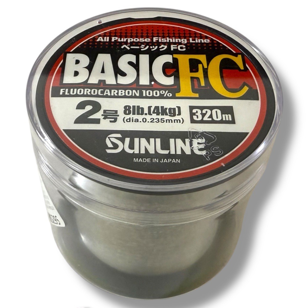 紅海釣具企業社【SUNLINE】下野正希 BASIC FC 卡夢線 碳纖線 320M-規格圖11