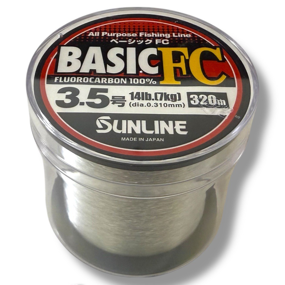 紅海釣具企業社【SUNLINE】下野正希 BASIC FC 卡夢線 碳纖線 320M-規格圖11
