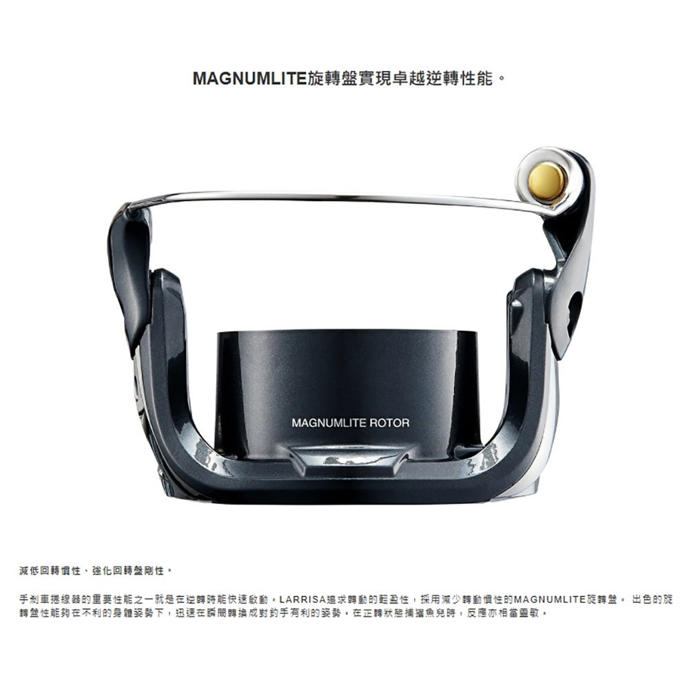 中壢紅海釣具【SHIMANO】 BB-X LARISSA  手剎車捲線器 23年秋磯款 磯釣捲線器-細節圖6