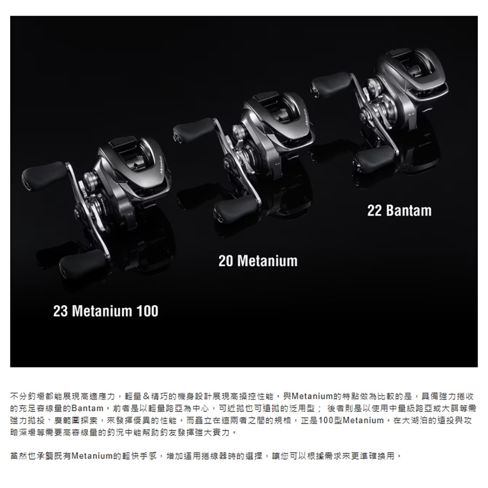紅海釣具企業社【SHIMANO】METANIUM 小烏龜捲線器 (23年款)-細節圖10
