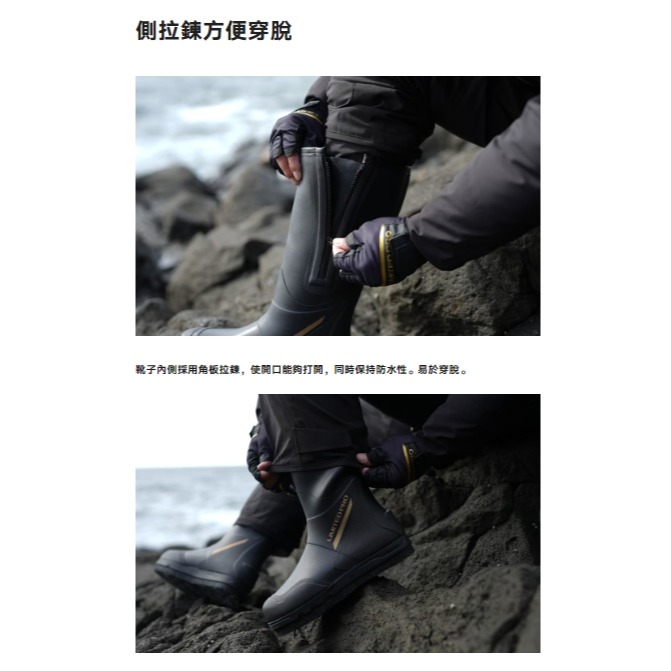 中壢紅海釣具【SHIMANO】FB-120W LIMITED RPO 長筒防滑釘鞋 防滑鞋 可換底-細節圖9