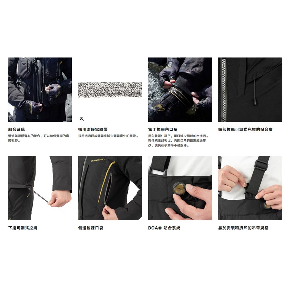 中壢鴻海釣具【SHIMANO】RB-130W LIMITED PRO +10頂級保暖釣魚套裝 雨衣 (23年秋冬款)-細節圖9