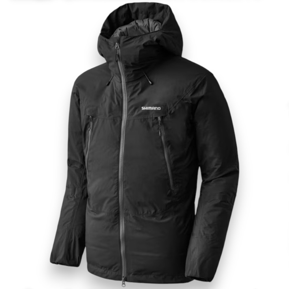 中壢紅海釣具【SHIMANO】 RB-032Y GORE-TEX 黑色防水保暖夾克 (25年秋磯款)-規格圖11