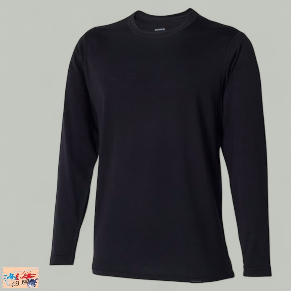 紅海釣具企業社【SHIMANO】IN-050X IN-051X 黑色美麗諾羊毛保暖 內搭衣 內搭褲(24秋磯款)-規格圖10